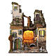 Village with sheep pen, 65x50x40 cm, for 8-10 cm Neapolitan Nativity Scene s1