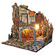 Presepe stile 700 arco 50x50x40 cm presepe napoletano 8-10 cm s5