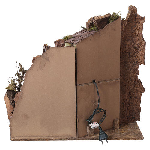 18th Century Style Arch Nativity Scene 50x50x40 cm, Neapolitan Nativity 8-10 cm 6