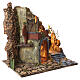 18th Century Style Arch Nativity Scene 50x50x40 cm, Neapolitan Nativity 8-10 cm s4