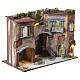 Bairro para presépio estilo '700 com fonte 45x60x35 cm presépio napolitano 10 cm s4