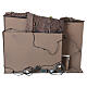 Nativity Scene Village 18th Century Style with Fountain 45x60x35 cm Neapolitan Set 10 cm s5