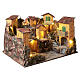 Village with hut and fountain, 35x60x45 cm, for 10 cm Neapolitan Nativity Scene s4