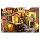 Village with hut and fountain, 35x60x45 cm, for 10 cm Neapolitan Nativity Scene s6