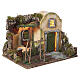 Vineyard and Pigs House 25x40x30cm Neapolitan Nativity Scene 10-12 cm s5