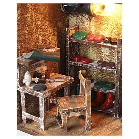 Casa del zapatero 15x20x10 cm belén napolitano 10 cm