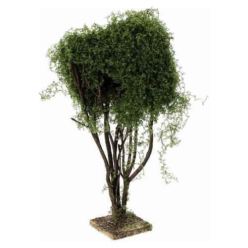Grüner Baum – 25 cm, geeignet für eine 12–14 cm Krippe, neapolitanischer Stil 3