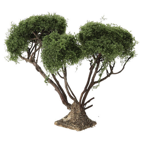 Árbol escenográfico 15 cm Belén napolitano 10-12 cm 2