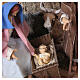 Nativité animée 25x30x40 cm crèche napolitaine 30 cm s3