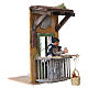 Woman with basket, motion for 12 cm Neapolitan Nativity Scene, 18x10x15 cm s4