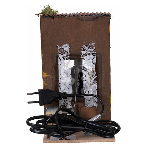 Signora con paniere movimento 18x10x15 cm presepe napoletano 12 cm 5