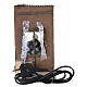 Moving scene: woman hanging laundry, 20x10x15 cm, for 12 cm Neapolitan Nativity Scene s4
