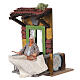 Woman beating clothes, motion for 10 cm Neapolitan Nativity Scene, 15x10x13 cm s2