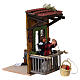 Woman with basket, motion for 10 cm Neapolitan Nativity Scene, 15x10x15 cm s4