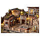 18th Century Style Village with Large Square Fountain 50x75x65 cm for Neapolitan Nativity 8-10cm s4