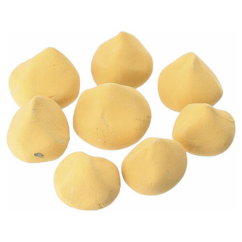 Coffret 8 pcs pâte à pain crèche napolitaine 10 cm 1