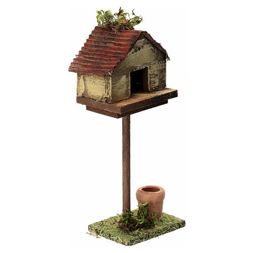Casa para pajaritos 10x5x3 cm belén napolitano 10-12 cm 3