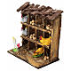 Pollaio con uova 10x10x5 cm presepe napoletano 10-12 cm s2