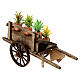 Cart with plants for 12 cm Neapolitan Nativity Scene, 5x5x10 cm s4