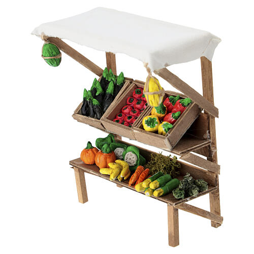 Vegetable stand 15x10x5 cm for 10 cm Neapolitan nativity scene 2