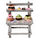 Étal de pâtisseries 10x8x5 cm crèche napolitaine 10-12 cm s1