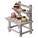 Banco dei dolci 10x8x5 cm presepe napoletano 10-12 cm s2