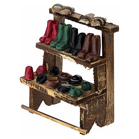 Banco del calzolaio 10x8x5 cm presepe napoletano 10-12 cm
