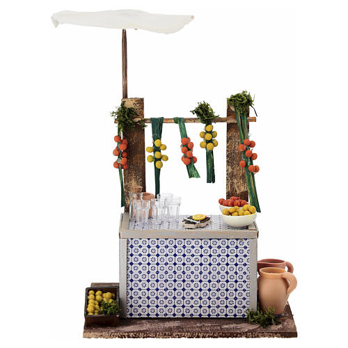 Citrus Squeeze Stand 20x15x10 cm for 10-12 cm Neapolitan Nativity Scene 1