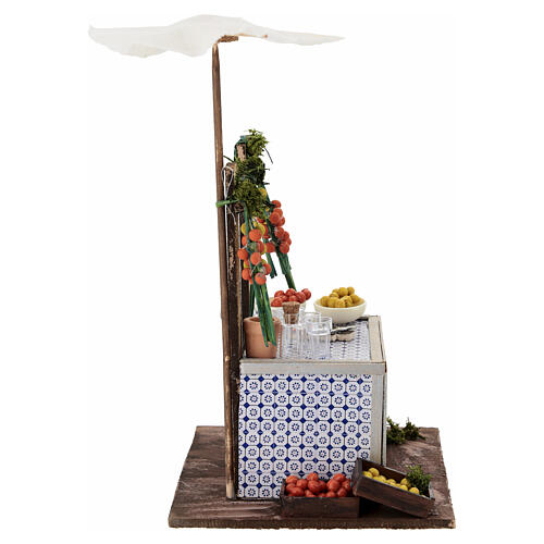 Citrus Squeeze Stand 20x15x10 cm for 10-12 cm Neapolitan Nativity Scene 4