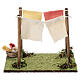 Clothesline scene for 10-12 cm Neapolitan Nativity Scene, 10x15x10 cm s4
