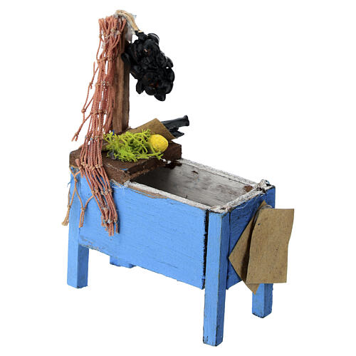 Eel and mussels tank, 8x3x6 cm, for 10 cm Neapolitan Nativity Scene 2