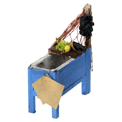 Eel and mussel tank 8x3x6 cm Neapolitan nativity scene 10 cm 1