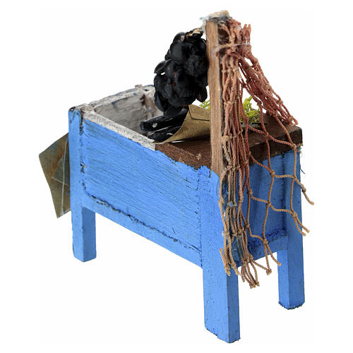 Eel and mussel tank 8x3x6 cm Neapolitan nativity scene 10 cm 3