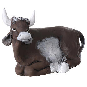 Bue 30 cm terracotta presepe napoletano