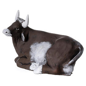 Bue 30 cm terracotta presepe napoletano