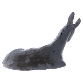 Asinello presepe napoletano 8 cm terracotta