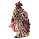 Moor wise king for 8 cm Neapolitan Nativity, terracotta s1