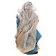 Roi mage blanc 8 cm en terre cuite pour crèche napolitaine s2