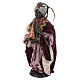 Re Magio Moro 30 cm presepe napoletano terracotta s2