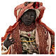 Moorish Wise King, 45 cm Neapolitan Nativity, terracotta s2