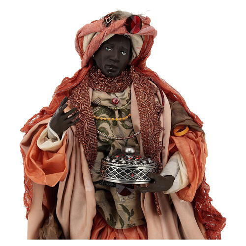 Moor Wise Man 45 cm Neapolitan Nativity Scene 3