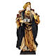 Król Mędrzec biały - figurka do szopki neapolitańskiej 45 cm s1