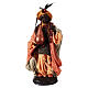 Presepe napoletano Re Magio Moro 18 cm terracotta s1