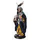 Król Mędrzec biały - figurka do szopki neapolitańskiej, terakota, 18 cm s3