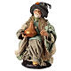 Kneeling Magi Figurine Neapolitan nativity scene, 18 cm terracotta s1