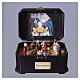 Carillón Natividad y Reyes Magos movimiento música 13x20x14 cm s4