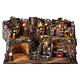 STOCK Presepe rustico con fontana presepe napoletano 40x70x35 cm s1