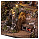 STOCK Presepe rustico con fontana presepe napoletano 40x70x35 cm s2