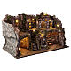 STOCK Presepe rustico con fontana presepe napoletano 40x70x35 cm s4