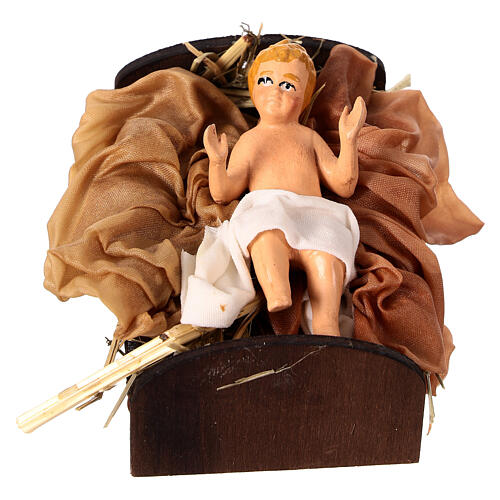 Niño Jesús figura terracota 18 cm belén napolitano 1